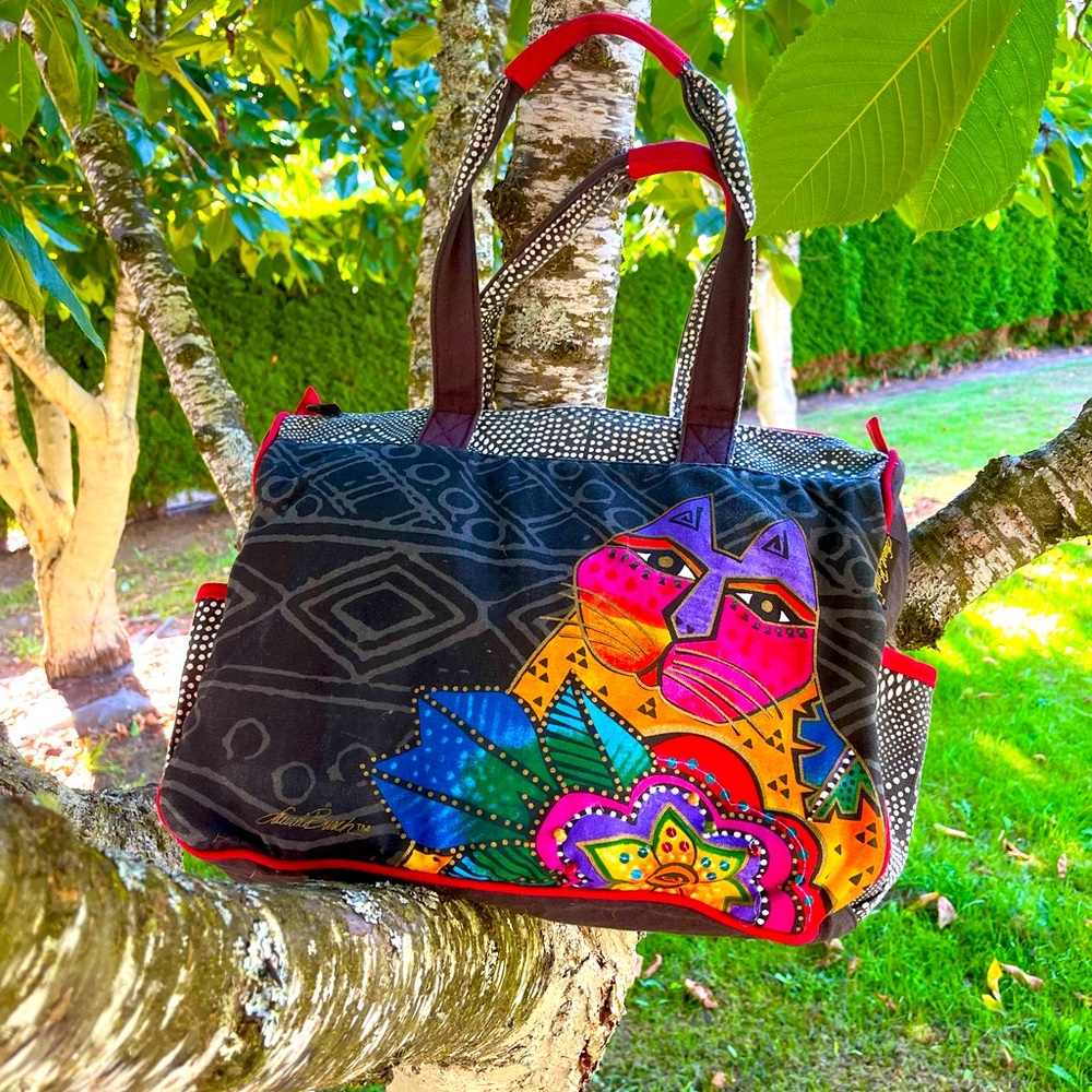 Canvas Tote Laurel Burch Dog Purse Laurel Burch Crossbody Bags